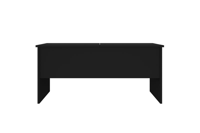 beBasic sofabord 102x50,5x46,5 cm konstrueret træ sort - Sort - Møbler - Borde - Aflastningsbord - Lampebord