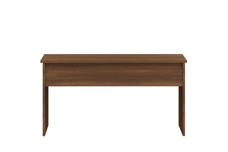 beBasic sofabord 102x50,5x52,5 cm konstrueret træ brun egetræsfarve - Brun - Møbler - Borde - Aflastningsbord - Lampebord