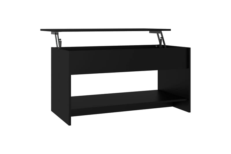 beBasic sofabord 102x50x52,5 cm konstrueret træ sort - Sort - Lampebord - Bakkebord & små borde
