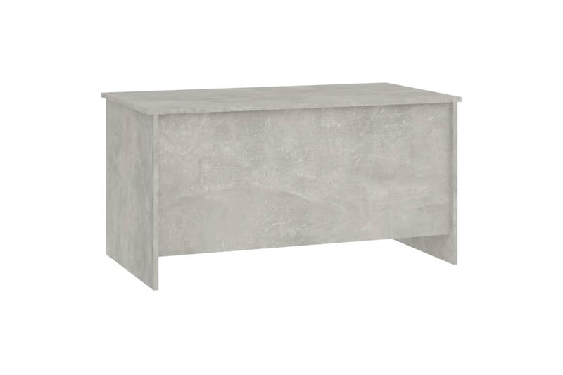 beBasic sofabord 102x55,5x52,5 cm konstrueret træ betongrå - GrÃ¥ - Møbler - Borde - Aflastningsbord - Lampebord