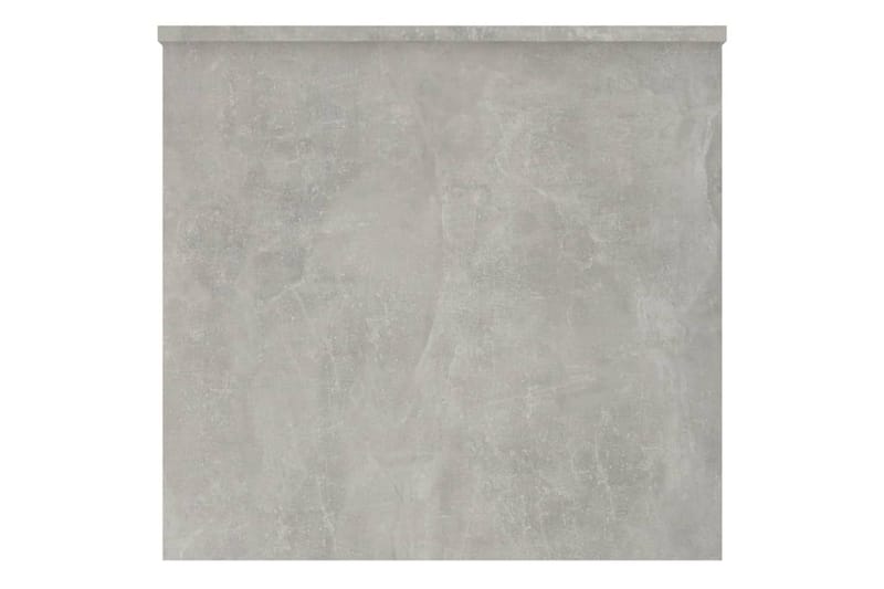 beBasic sofabord 102x55,5x52,5 cm konstrueret træ betongrå - GrÃ¥ - Møbler - Borde - Aflastningsbord - Lampebord