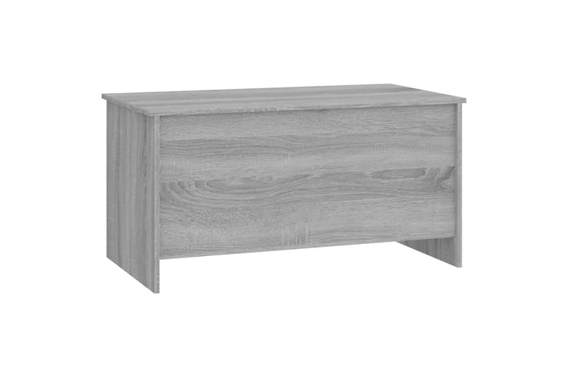 beBasic sofabord 102x55,5x52,5 cm konstrueret træ grå sonoma-eg - GrÃ¥ - Møbler - Borde - Aflastningsbord - Lampebord