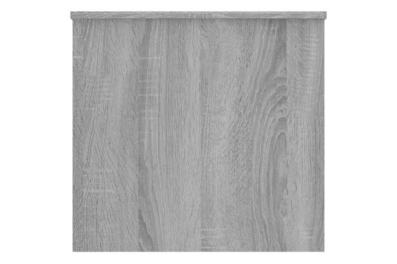beBasic sofabord 102x55,5x52,5 cm konstrueret træ grå sonoma-eg - GrÃ¥ - Møbler - Borde - Aflastningsbord - Lampebord