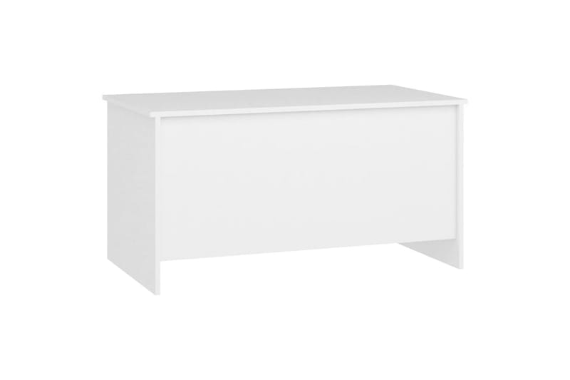 beBasic sofabord 102x55,5x52,5 cm konstrueret træ hvid - Hvid - Møbler - Borde - Aflastningsbord - Lampebord