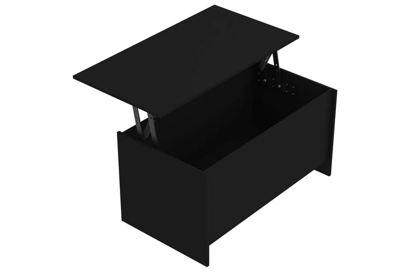 beBasic sofabord 102x55,5x52,5 cm konstrueret træ sort - Sort - Møbler - Borde - Aflastningsbord - Lampebord
