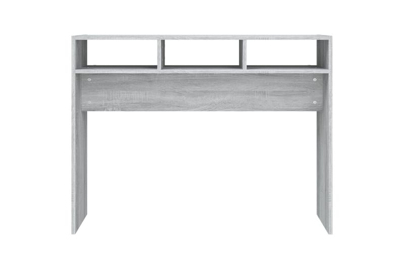 beBasic sofabord 105x30x80 cm konstrueret træ grå sonoma-eg - GrÃ¥ - Møbler - Borde - Aflastningsbord - Konsolbord & sidebord