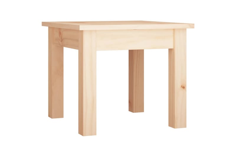 beBasic sofabord 35x35x30 cm massivt fyrretræ - Brun - Møbler - Borde - Aflastningsbord - Lampebord