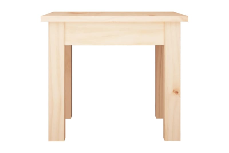 beBasic sofabord 35x35x30 cm massivt fyrretræ - Brun - Møbler - Borde - Aflastningsbord - Lampebord