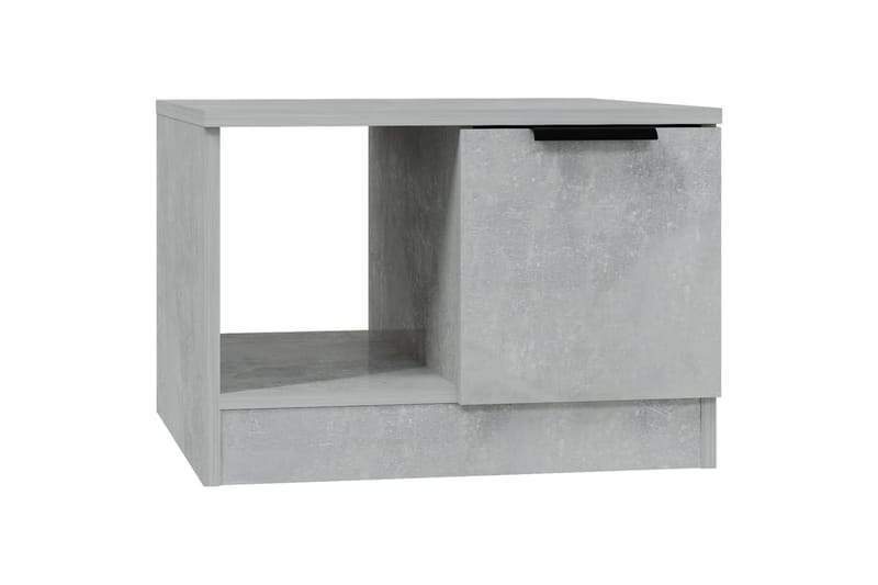 beBasic sofabord 50x50x36 cm konstrueret træ betongrå - GrÃ¥ - Lampebord - Bakkebord & små borde