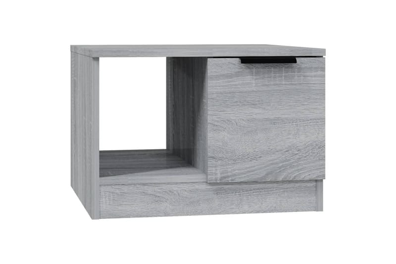 beBasic sofabord 50x50x36 cm konstrueret træ grå sonoma-eg - GrÃ¥ - Møbler - Borde - Aflastningsbord - Lampebord