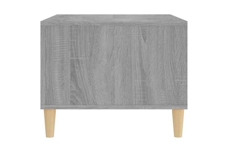 beBasic sofabord 60x40x50 cm konstrueret træ grå sonoma-eg - GrÃ¥ - Møbler - Borde - Aflastningsbord - Lampebord