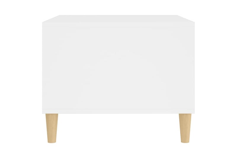 beBasic sofabord 60x40x50 cm konstrueret træ hvid - Hvid - Lampebord - Bakkebord & små borde