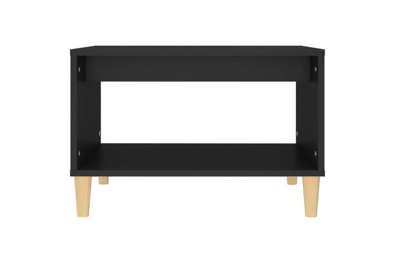 beBasic sofabord 60x40x50 cm konstrueret træ sort - Sort - Møbler - Borde - Aflastningsbord - Lampebord