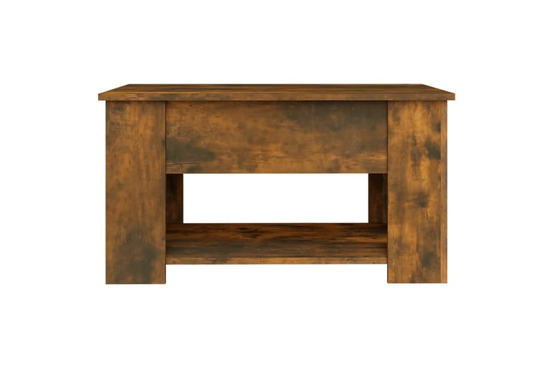 beBasic sofabord 79x49x41 cm konstrueret træ røget egetræ - Brun - Lampebord - Bakkebord & små borde