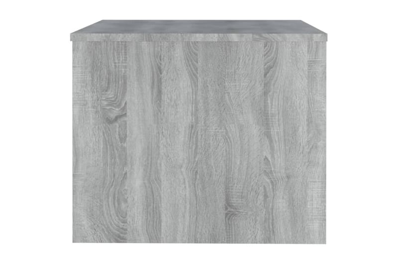 beBasic sofabord 80x50x40 cm konstrueret træ grå sonoma-eg - GrÃ¥ - Møbler - Borde - Aflastningsbord - Lampebord