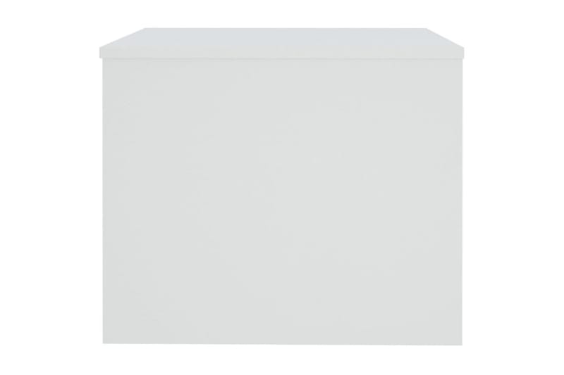 beBasic sofabord 80x50x40 cm konstrueret træ hvid - Hvid - Møbler - Borde - Aflastningsbord - Lampebord