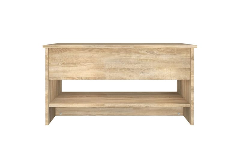 beBasic sofabord 80x50x40 cm konstrueret træ sonoma-eg - Brun - Lampebord - Bakkebord & små borde