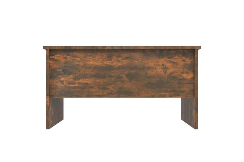beBasic sofabord 80x50x42,5 cm konstrueret træ røget egetræsfarve - Brun - Lampebord - Bakkebord & små borde