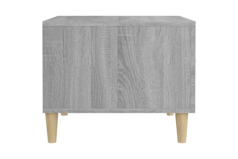 beBasic sofaborde 2 stk. 50x50x40 cm konstrueret træ grå sonoma-eg - GrÃ¥ - Lampebord - Bakkebord & små borde