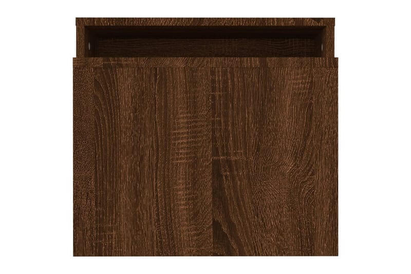 beBasic sofabordssæt 100x48x40 cm konstrueret træ brun egetræsfarve - Brun - Møbler - Borde - Aflastningsbord - Lampebord