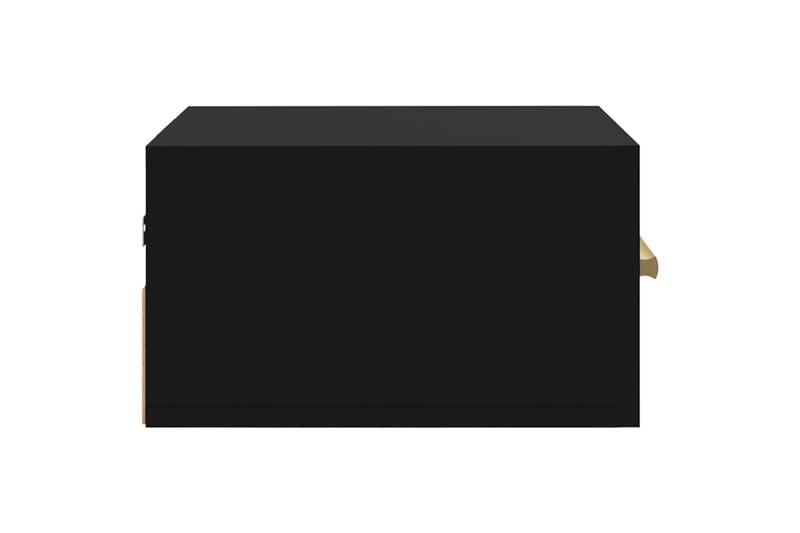 beBasic væghængt sengebord 35x35x20 cm sort - Sort - Møbler - Borde - Aflastningsbord - Sengebord