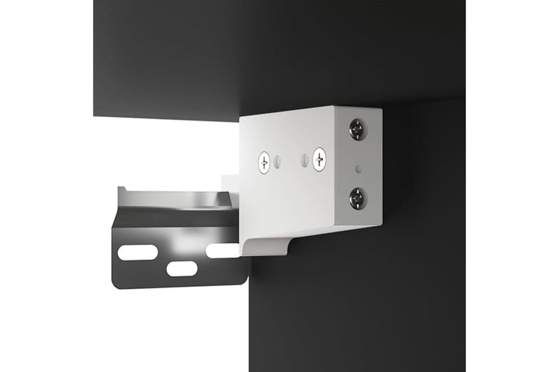 beBasic væghængt sengebord 35x35x20 cm sort - Sort - Møbler - Borde - Aflastningsbord - Sengebord