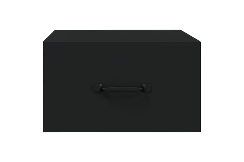 beBasic væghængte sengeborde 2 stk. 35x35x20 cm sort - Sort - Møbler - Borde - Aflastningsbord - Sengebord
