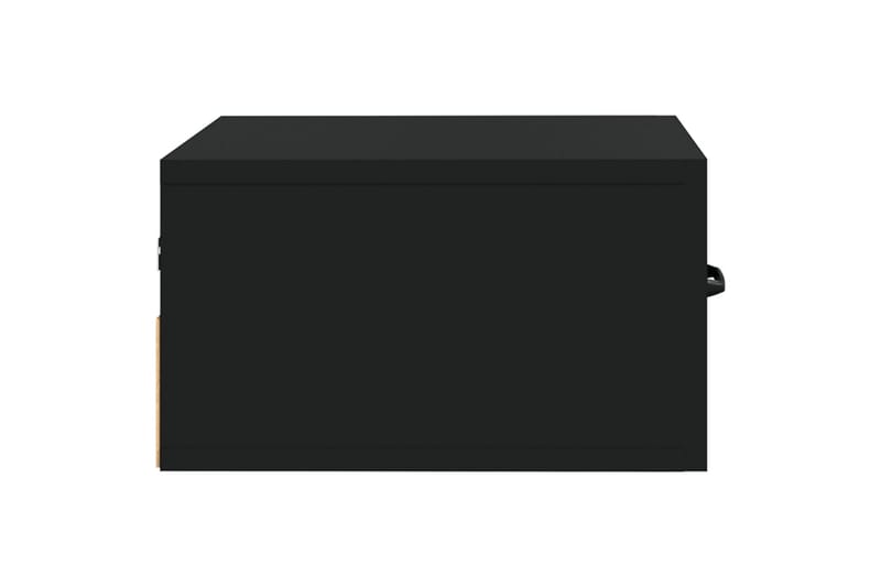 beBasic væghængte sengeborde 2 stk. 35x35x20 cm sort - Sort - Møbler - Borde - Aflastningsbord - Sengebord