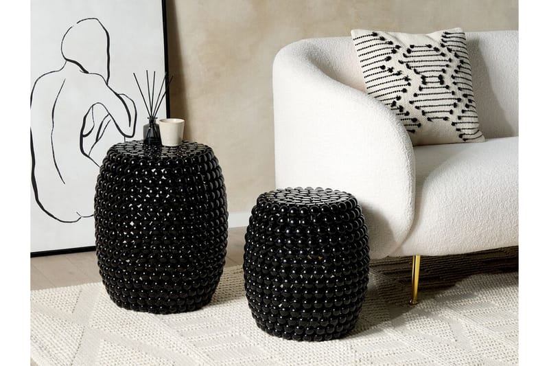 Bela Sidebord 45 cm - Sort - Møbler - Borde - Aflastningsbord - Lampebord