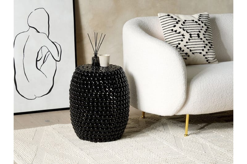Bela Sidebord 62 cm - Sort - Møbler - Borde - Aflastningsbord - Lampebord