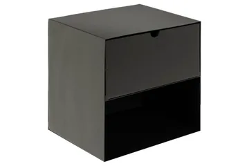 Belleuve Natbord 25 cm - Sort - Møbler - Borde - Aflastningsbord - Sengebord