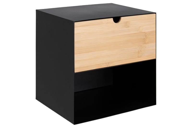 Belleuve Natbord 25 cm - Sort - Møbler - Borde - Aflastningsbord - Sengebord