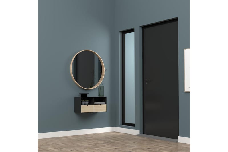 Belleuve Natbord 25 cm - Sort - Møbler - Borde - Aflastningsbord - Sengebord