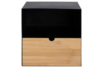 Belleuve Natbord 25 cm - Sort - Møbler - Borde - Aflastningsbord - Sengebord