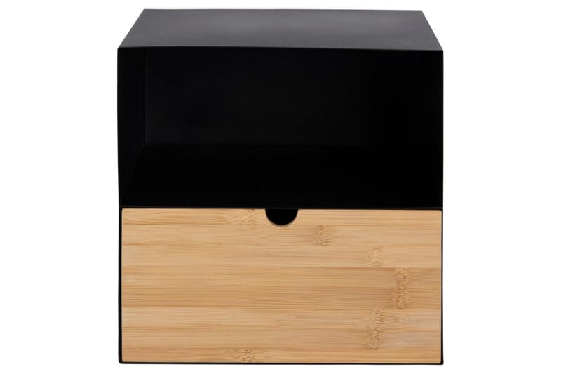 Belleuve Natbord 25 cm - Sort - Møbler - Borde - Aflastningsbord - Sengebord