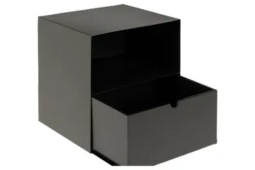 Belleuve Natbord 25 cm - Sort - Møbler - Borde - Aflastningsbord - Sengebord