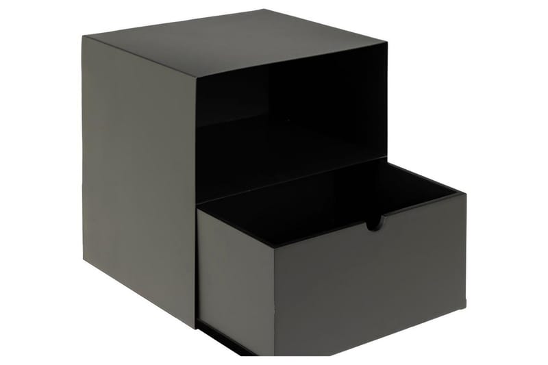 Belleuve Natbord 25 cm - Sort - Møbler - Borde - Aflastningsbord - Sengebord