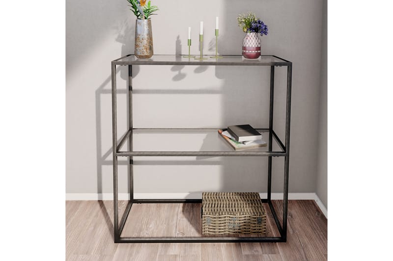 Berra Sidebord 80 cm - Sort - Møbler - Borde - Aflastningsbord - Lampebord