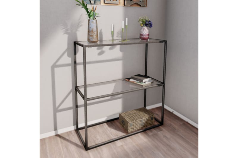 Berra Sidebord 80 cm - Sort - Møbler - Borde - Aflastningsbord - Lampebord
