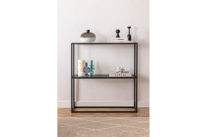 Berra Sidebord 80 cm - Sort - Møbler - Borde - Aflastningsbord - Lampebord