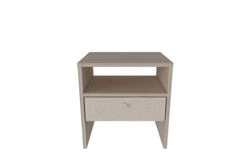 Berriaren Natbord 45 cm - Beige - Møbler - Borde - Aflastningsbord - Sengebord
