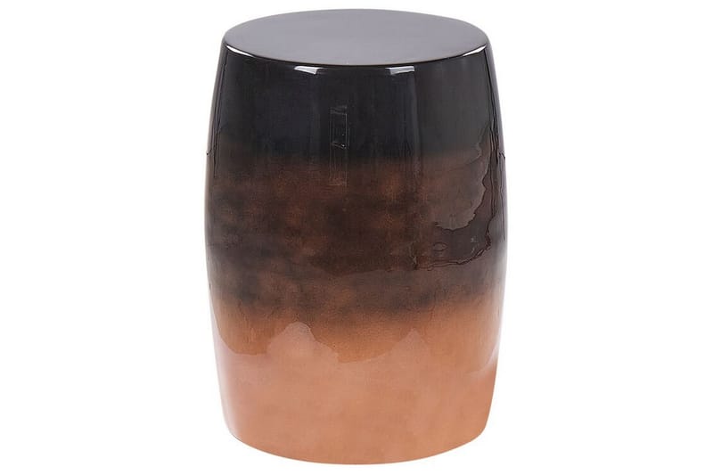 Bertie Sidebord 28 cm - Brun/Sort - Møbler - Borde - Aflastningsbord - Lampebord