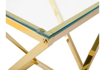 Beverly sidebord 40 cm - Guld - Møbler - Borde - Aflastningsbord - Lampebord