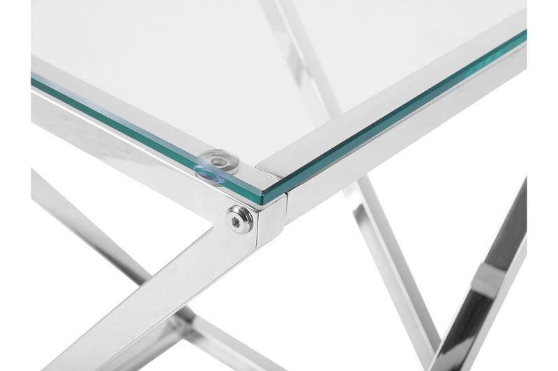 Beverly sidebord 40 cm - Sølv - Lampebord - Bakkebord & små borde