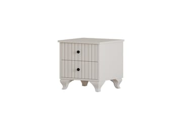 Beynor Natbord 45 cm - Mat Hvid - Møbler - Borde - Aflastningsbord - Sengebord
