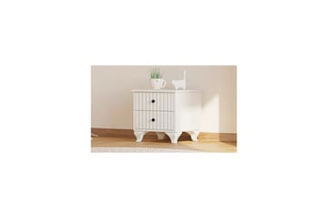 Beynor Natbord 45 cm - Mat Hvid - Møbler - Borde - Aflastningsbord - Sengebord