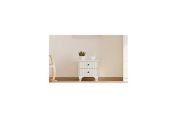 Beynor Natbord 45 cm - Mat Hvid - Møbler - Borde - Aflastningsbord - Sengebord