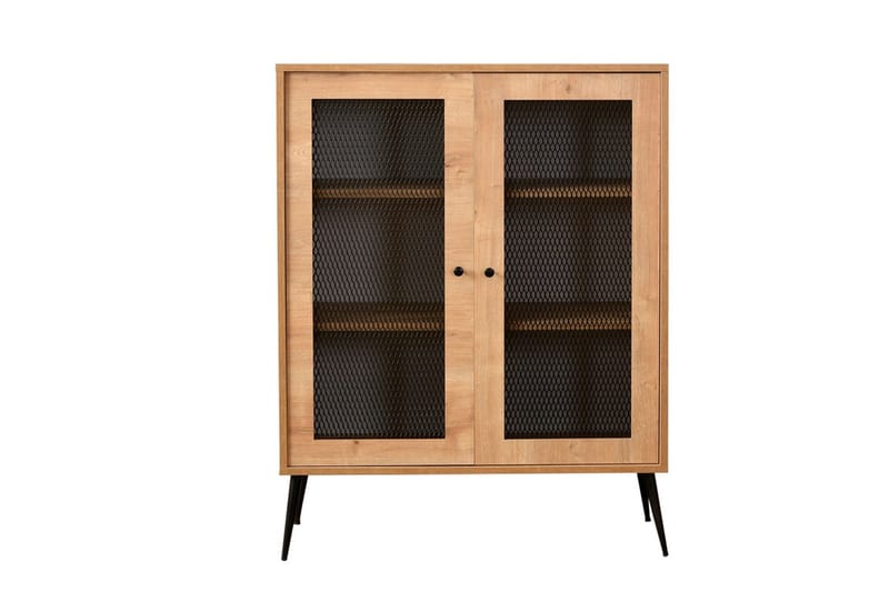 Bhika Sidebord 90 cm - Eg/Sort - Møbler - Borde - Aflastningsbord - Lampebord