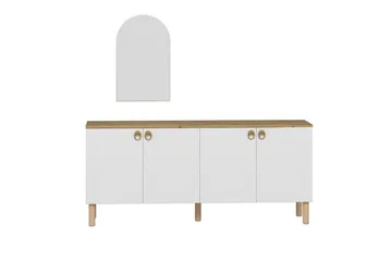 Bingdi Konsolbord 180 cm - Hvid - Møbler - Borde - Aflastningsbord - Entrébord