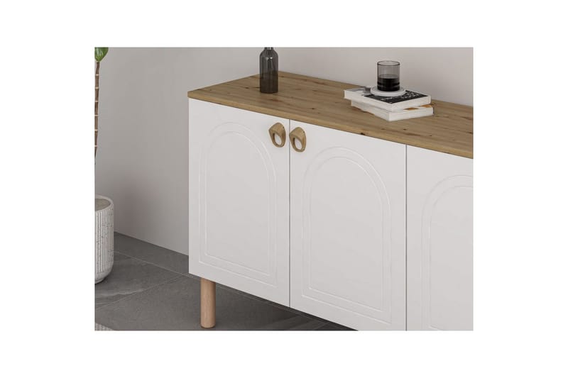 Bingdi Konsolbord 180 cm - Hvid - Møbler - Borde - Aflastningsbord - Entrébord